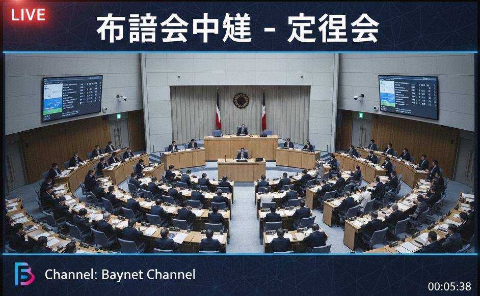 市議会中継 - 定例会