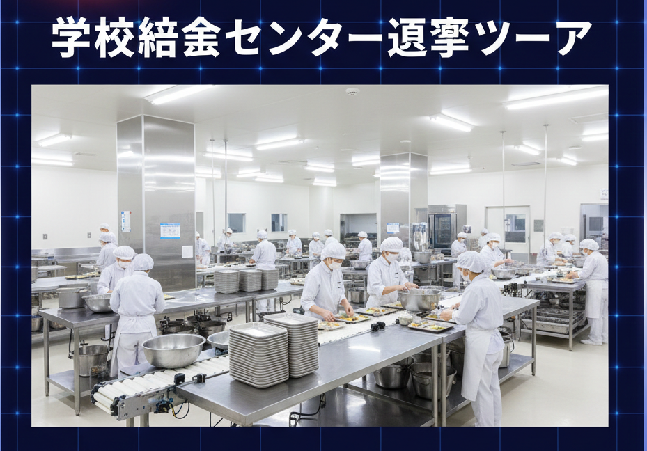 学校給食センター見学ツアー