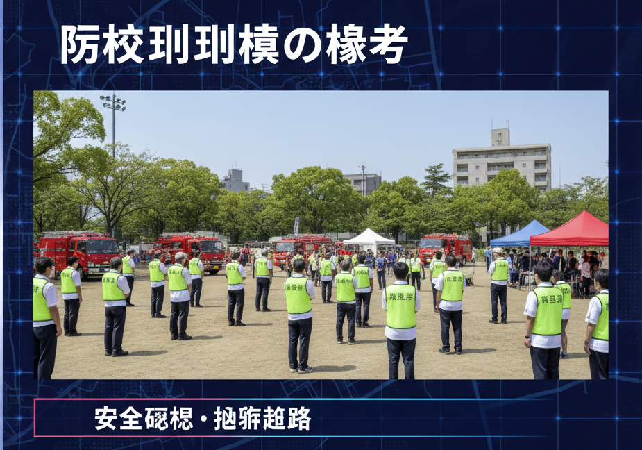 防災訓練の様子