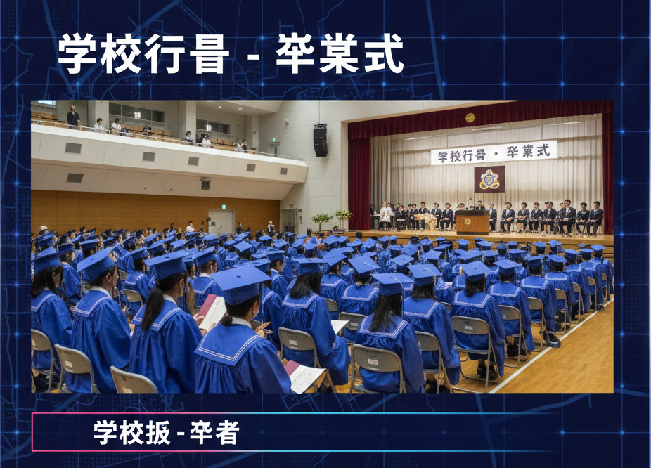 学校行事 - 卒業式